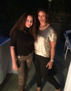 Christina and Jessica Gottlieb. Party time!